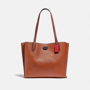 Dámské Tote Coach Willow In Colorblock With Signature Canvas Interior Blankyt Šedé Viacfarebný | CZ CTF130